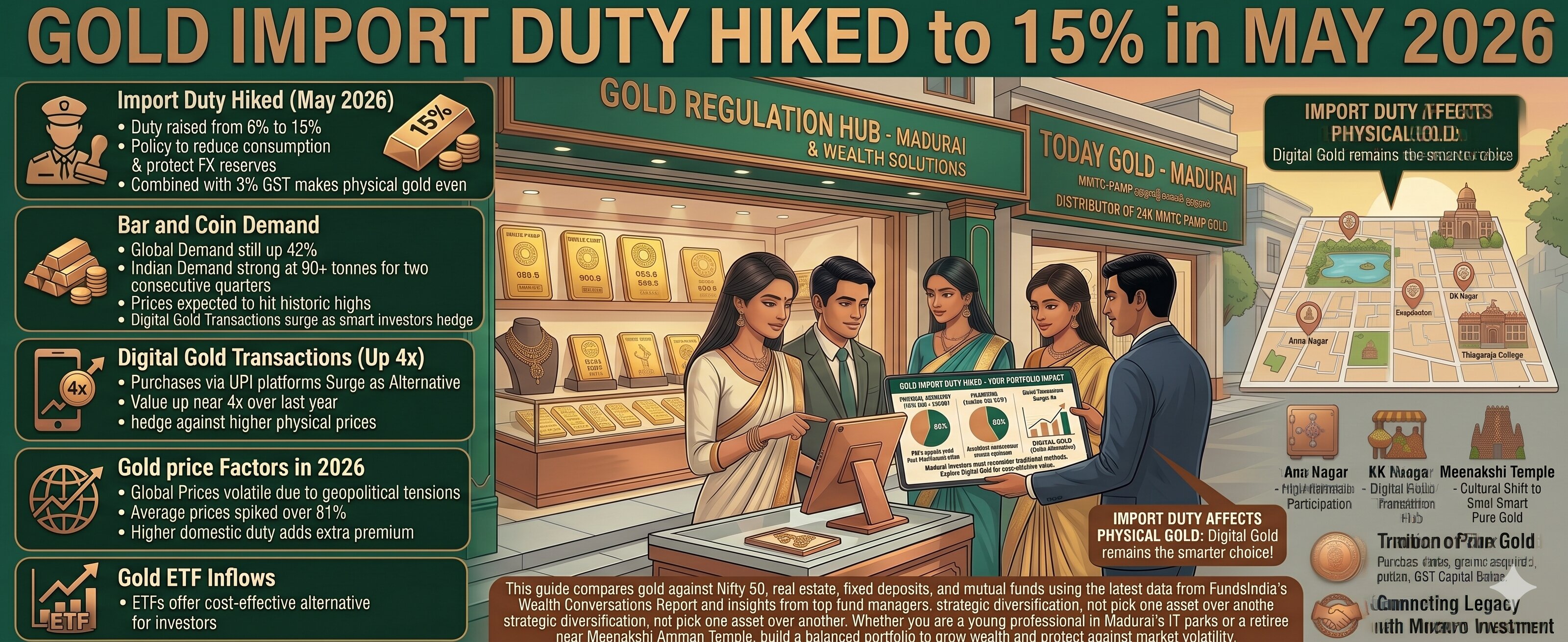 Gold Import Duty Hiked to 15% in May 2026 – Digital Gold Emerges as the Smart Alternative for Indian Investors