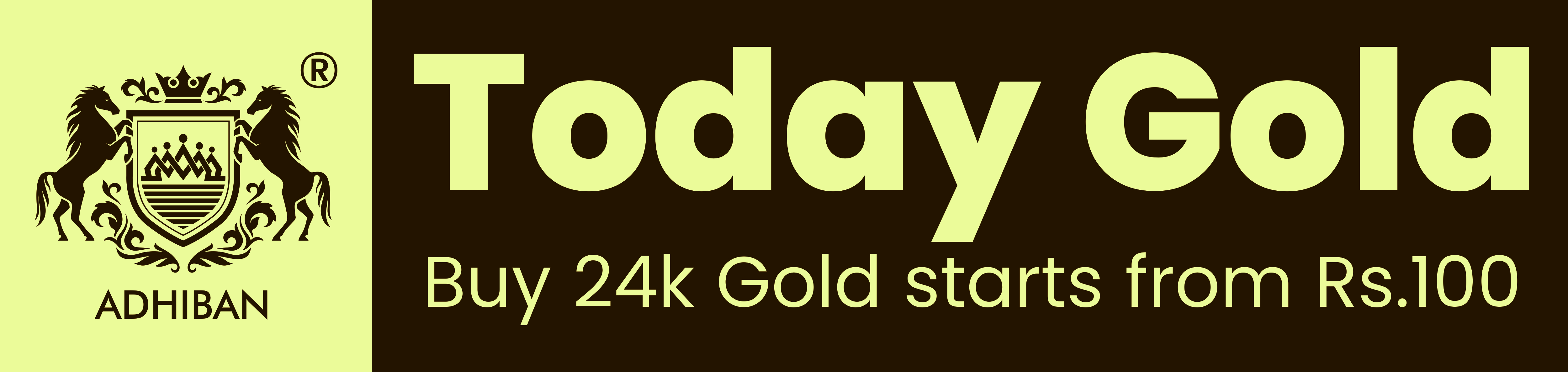 Today Gold - Buy & Sell MMTC-PAMP 24K Digital Gold Starting from ₹100
