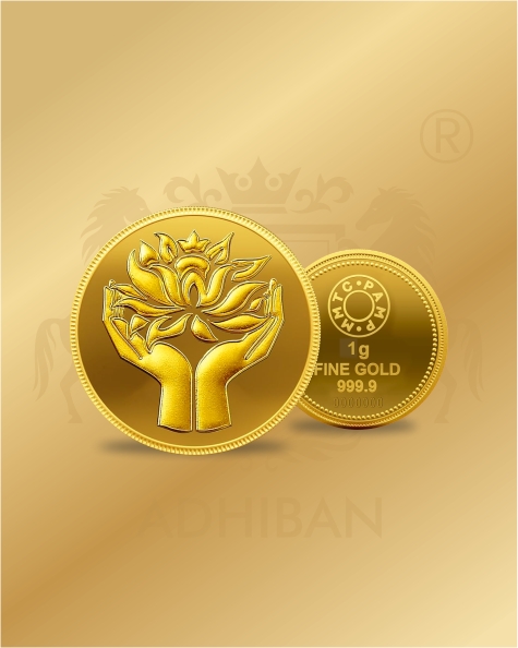1 Gram Gold Coin India